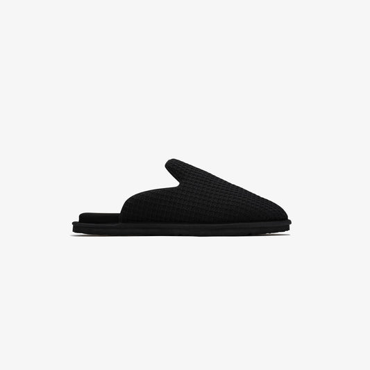 Lusso Cloud Draper Jet Black Waffle House Shoe
