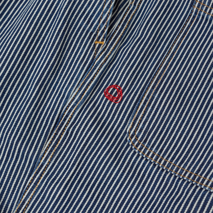Courier Pant Sharp Fit in Indigo Hickory Stripe