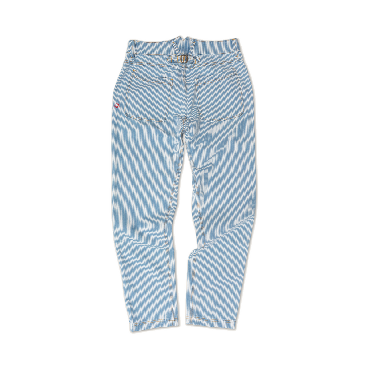 Courier Pant Sharp Fit in Indigo Hickory Stripe