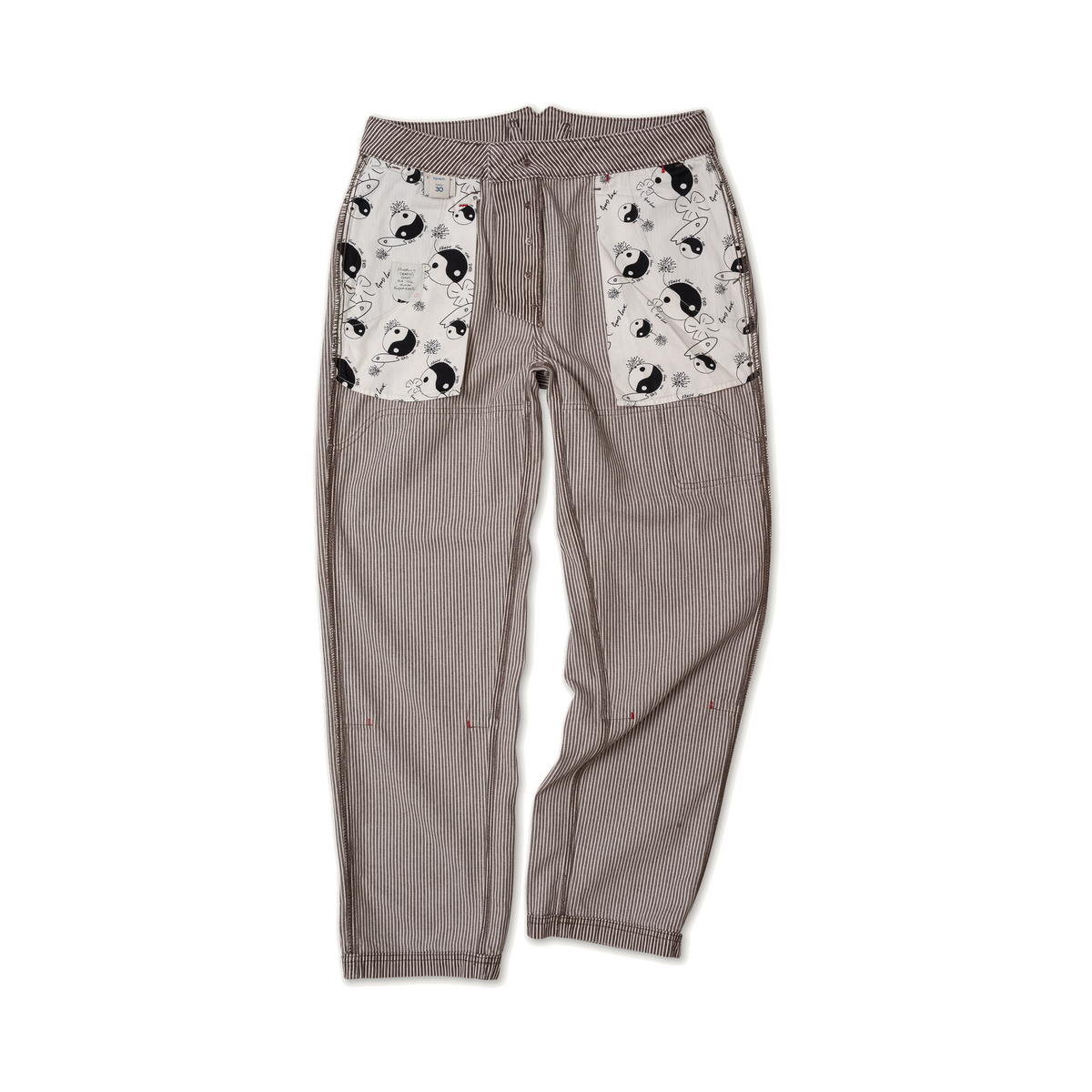 Courier Pant OG Fit in Coyote Hickory Stripe