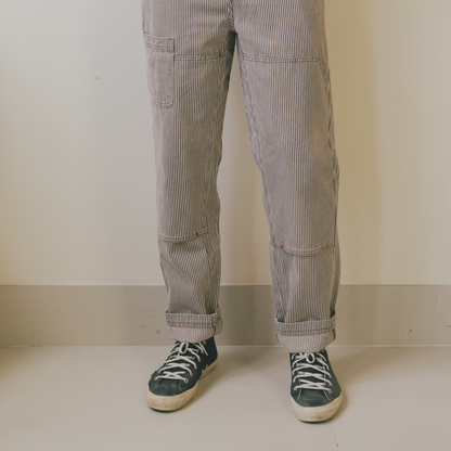 Courier Pant Sharp Fit in Coyote Hickory Stripe