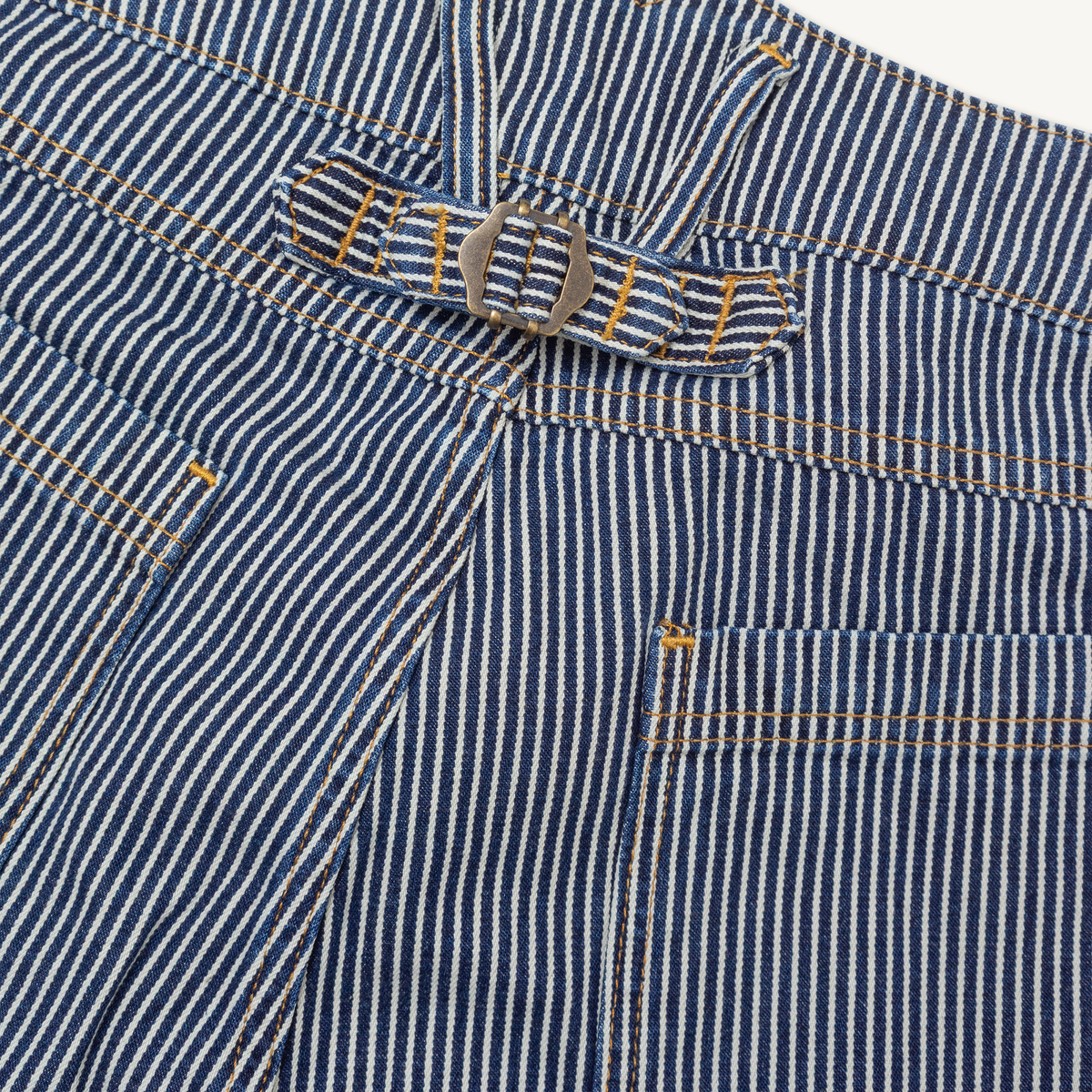 Courier Pant OG Fit in Indigo Hickory Stripe