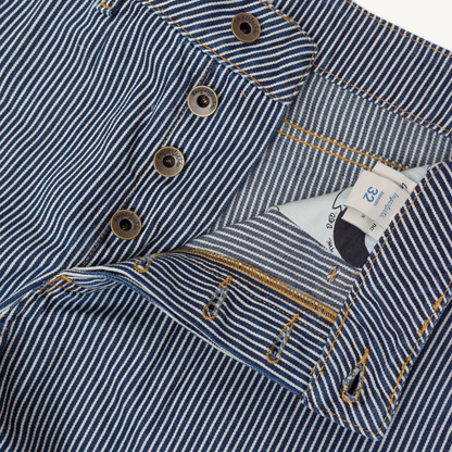 Courier Pant OG Fit in Indigo Hickory Stripe