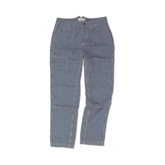 Courier Pant OG Fit in Indigo Hickory Stripe