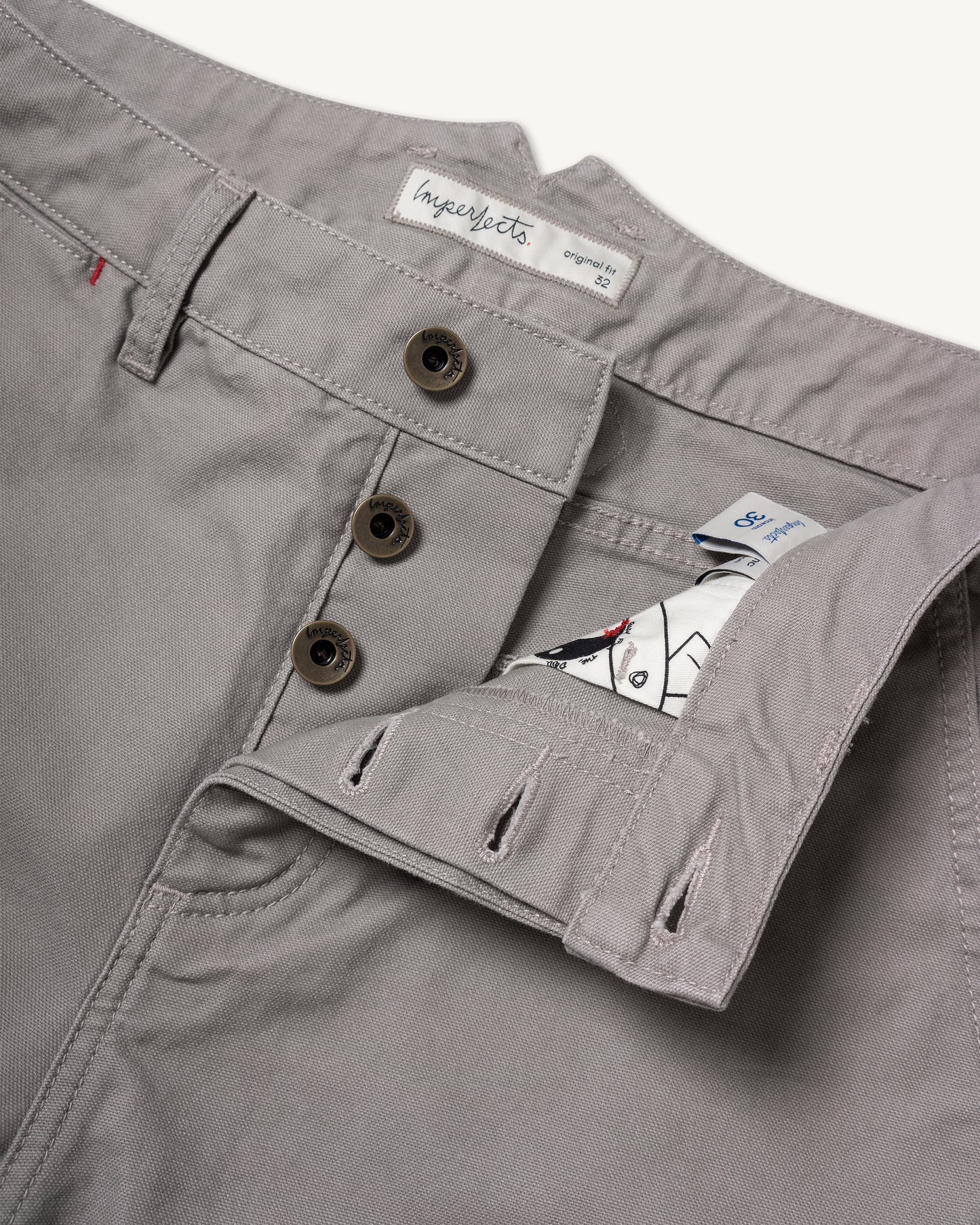 Imperfects Courier Pant OG Fit in Craft Canvas
