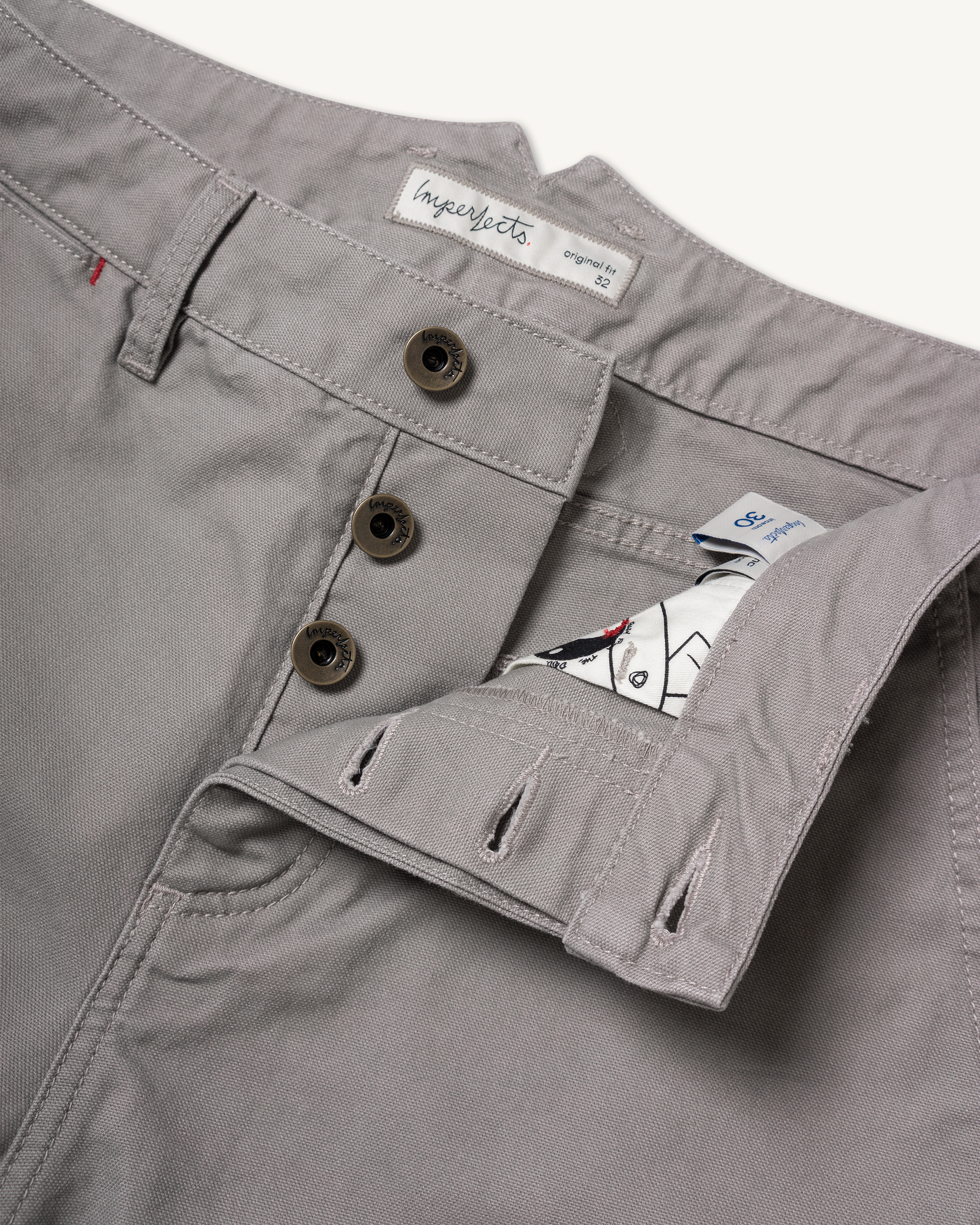 Imperfects Courier Pant OG Fit in Craft Canvas