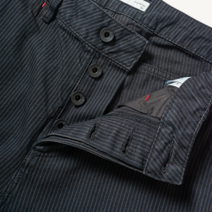 Courier Pant OG Fit in Indigo Hickory Stripe