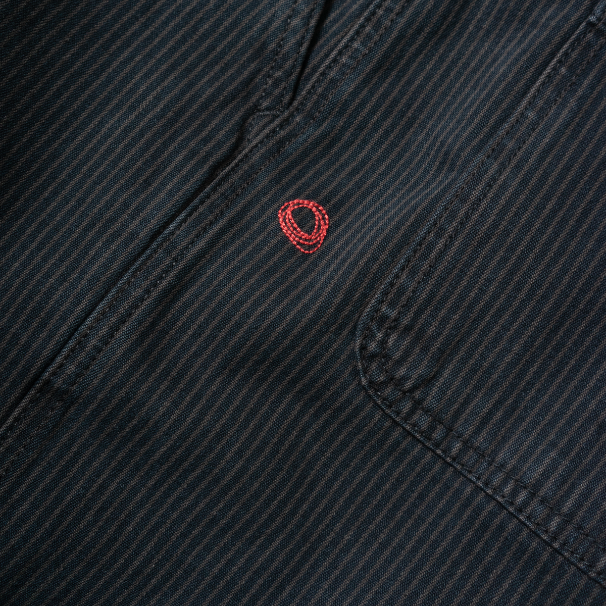 Courier Pant OG Fit in Indigo Hickory Stripe