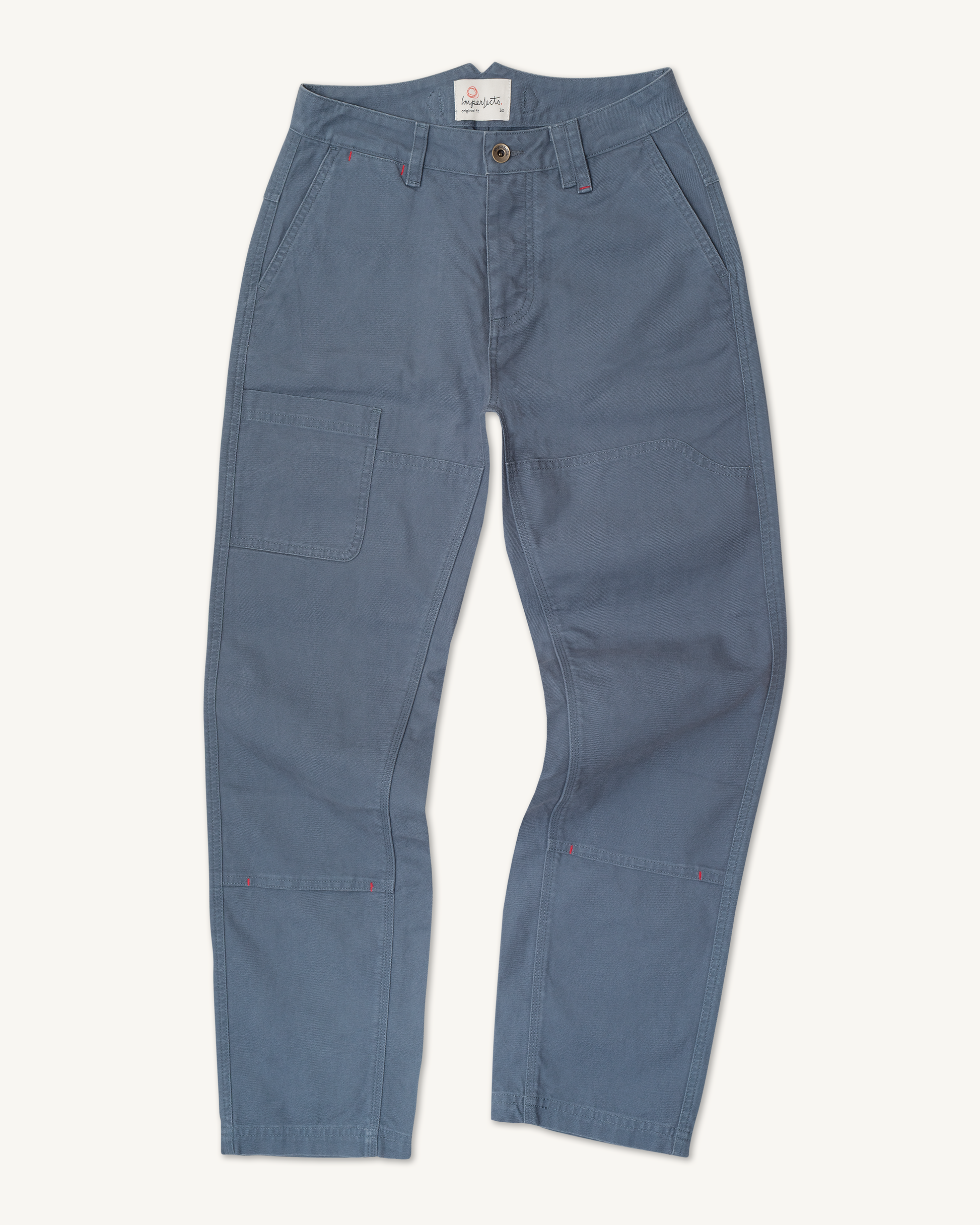Imperfects Courier Pant OG Fit in Craft Canvas Stratus