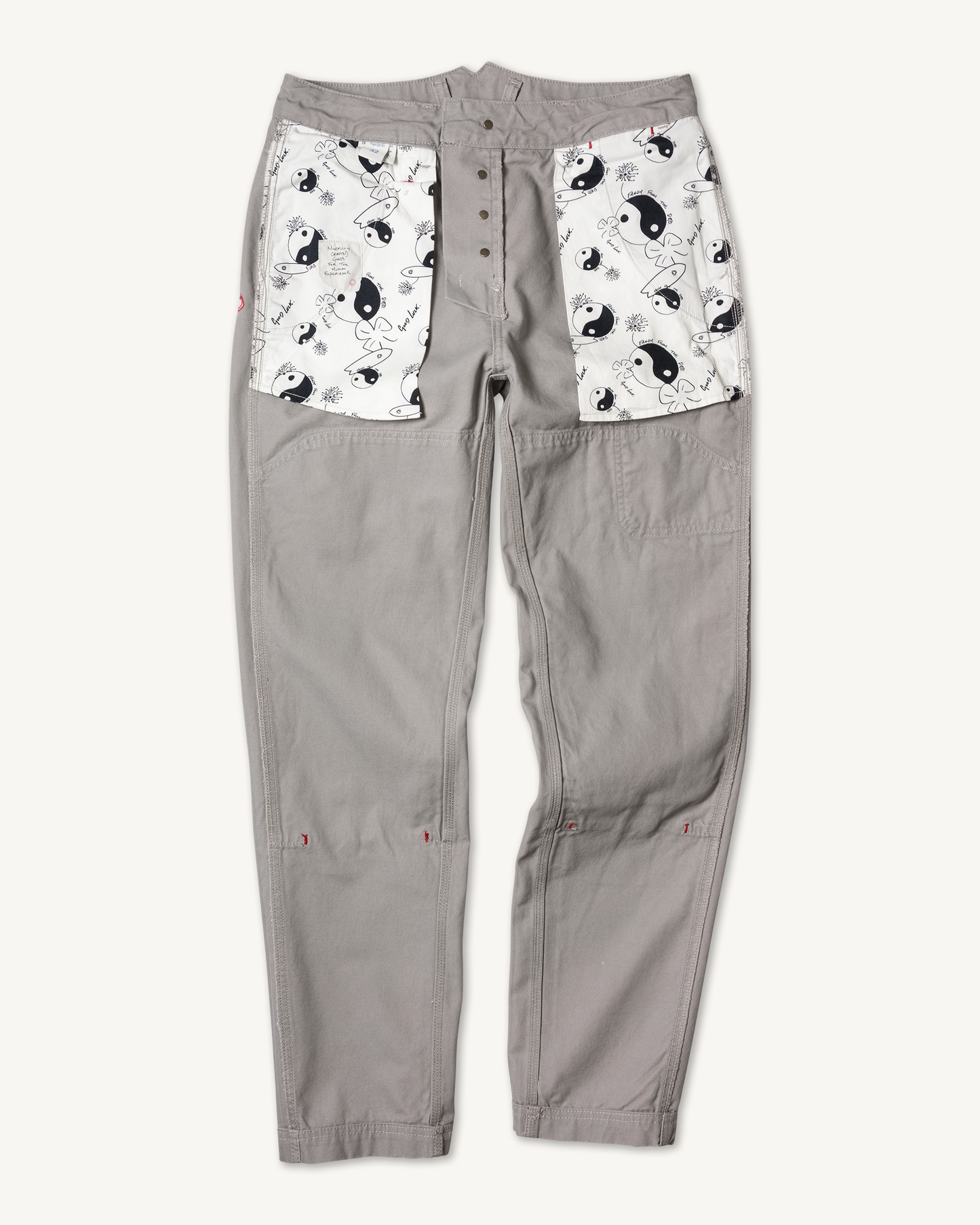 Imperfects Courier Pant Sharp Fit in Craft Canvas