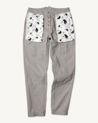 Imperfects Courier Pant Sharp Fit in Craft Canvas