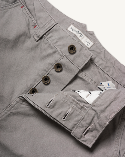Imperfects Courier Pant Sharp Fit in Craft Canvas