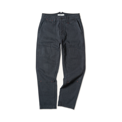 Courier Pant Sharp Fit in Indigo Hickory Stripe