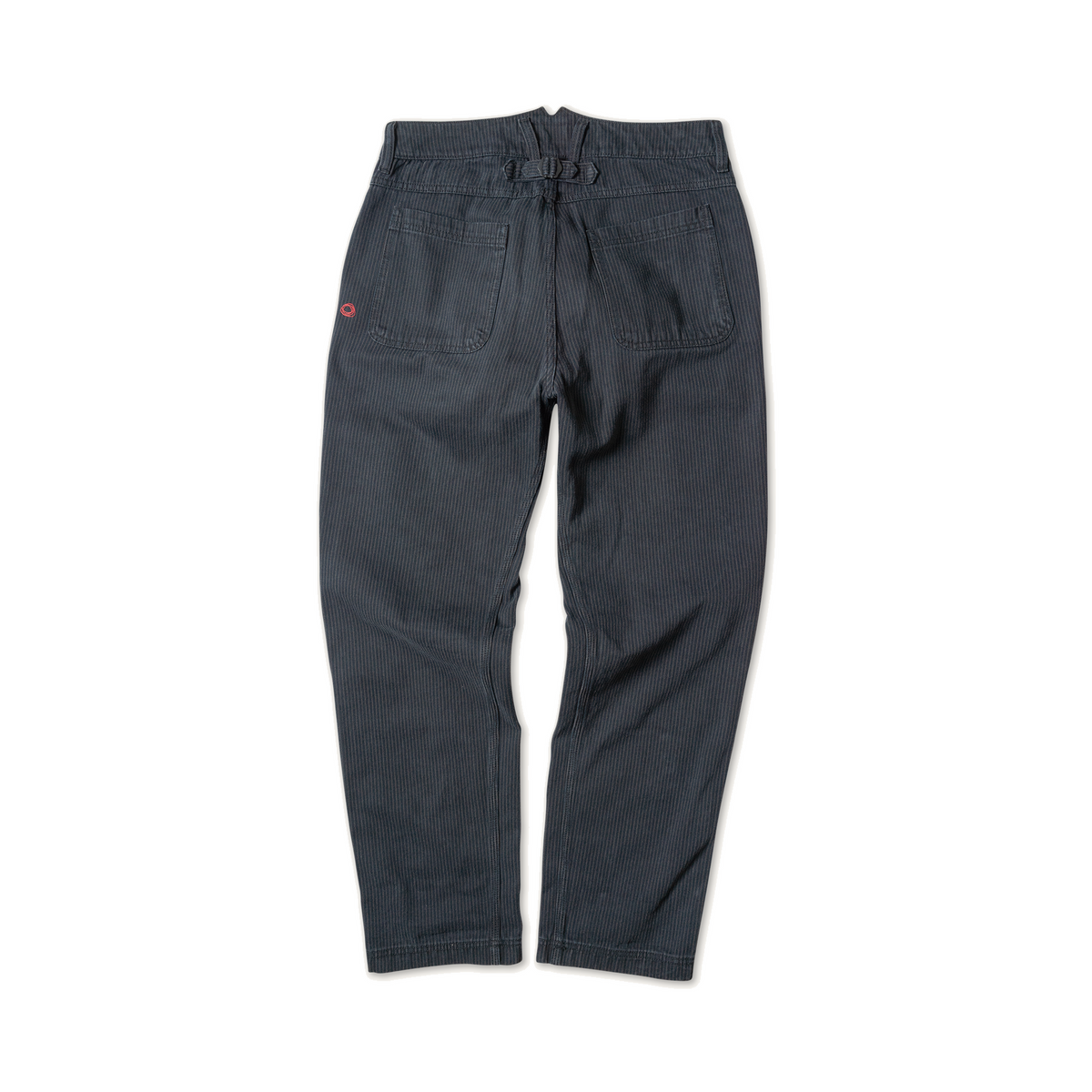 Courier Pant Sharp Fit in Indigo Hickory Stripe