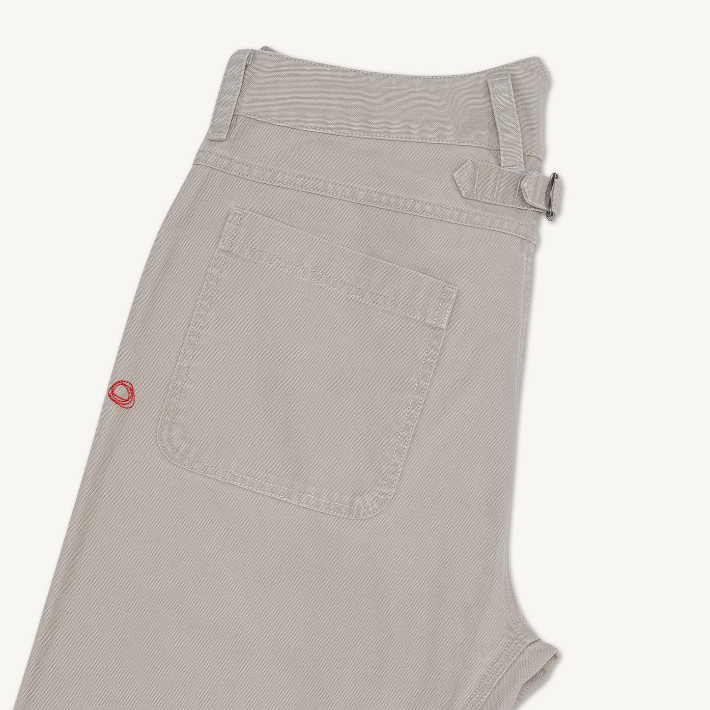 Imperfects Courier Pant Sharp Fit in Craft Canvas