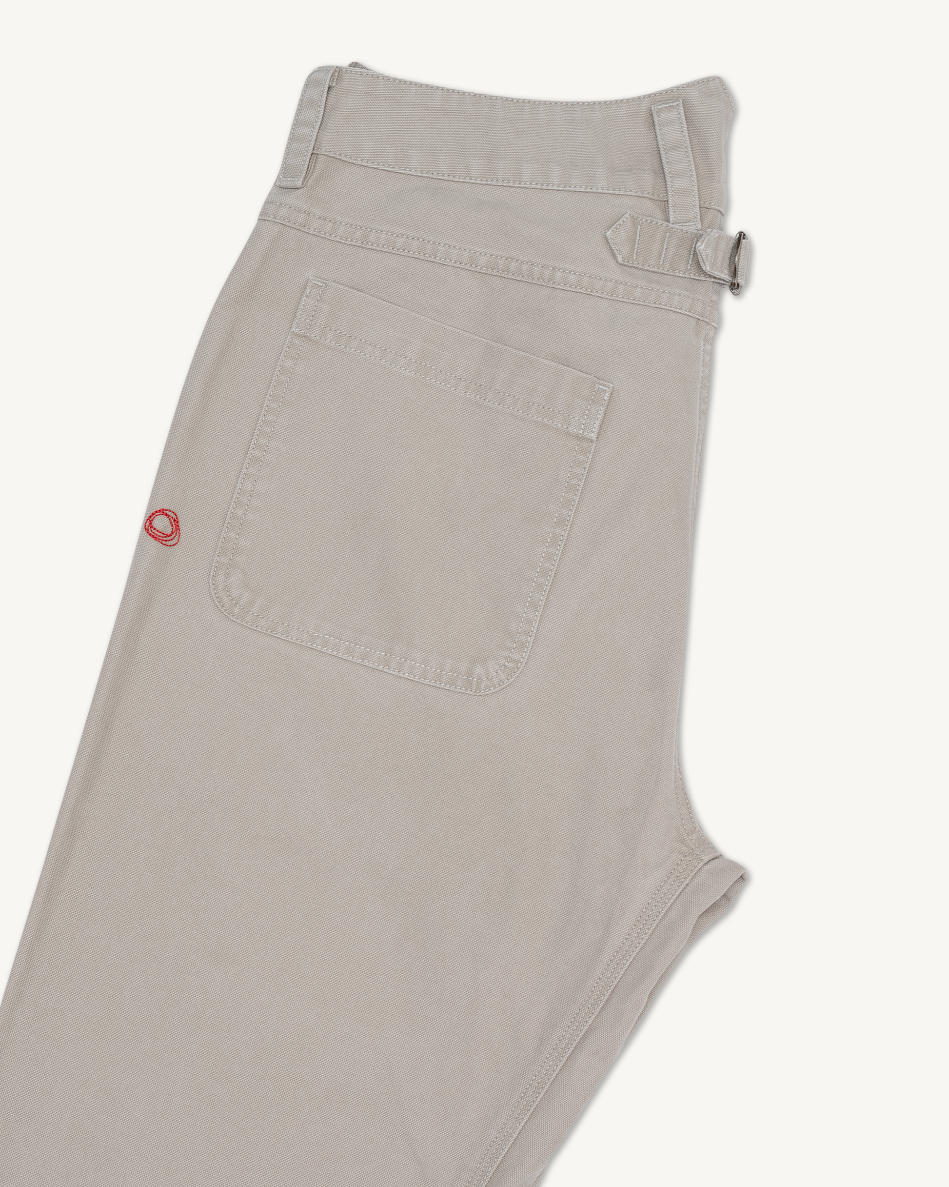 Imperfects Courier Pant Sharp Fit in Craft Canvas