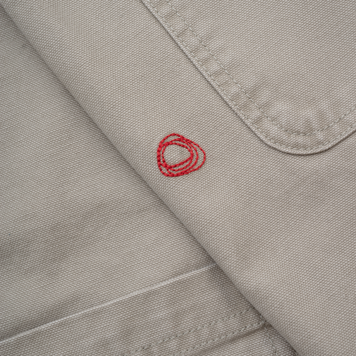 Imperfects Courier Pant Sharp Fit in Craft Canvas