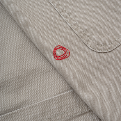 Imperfects Courier Pant Sharp Fit in Craft Canvas