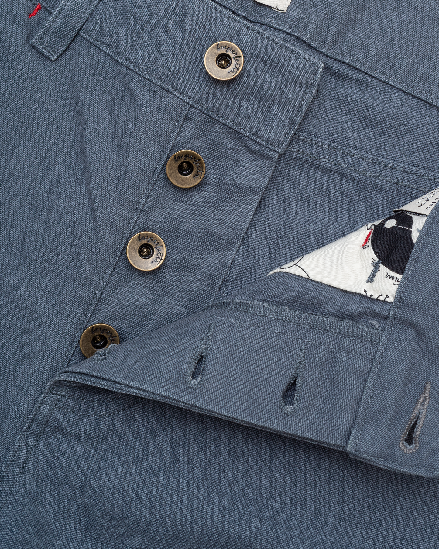 Imperfects Courier Pant Sharp Fit in Craft Canvas