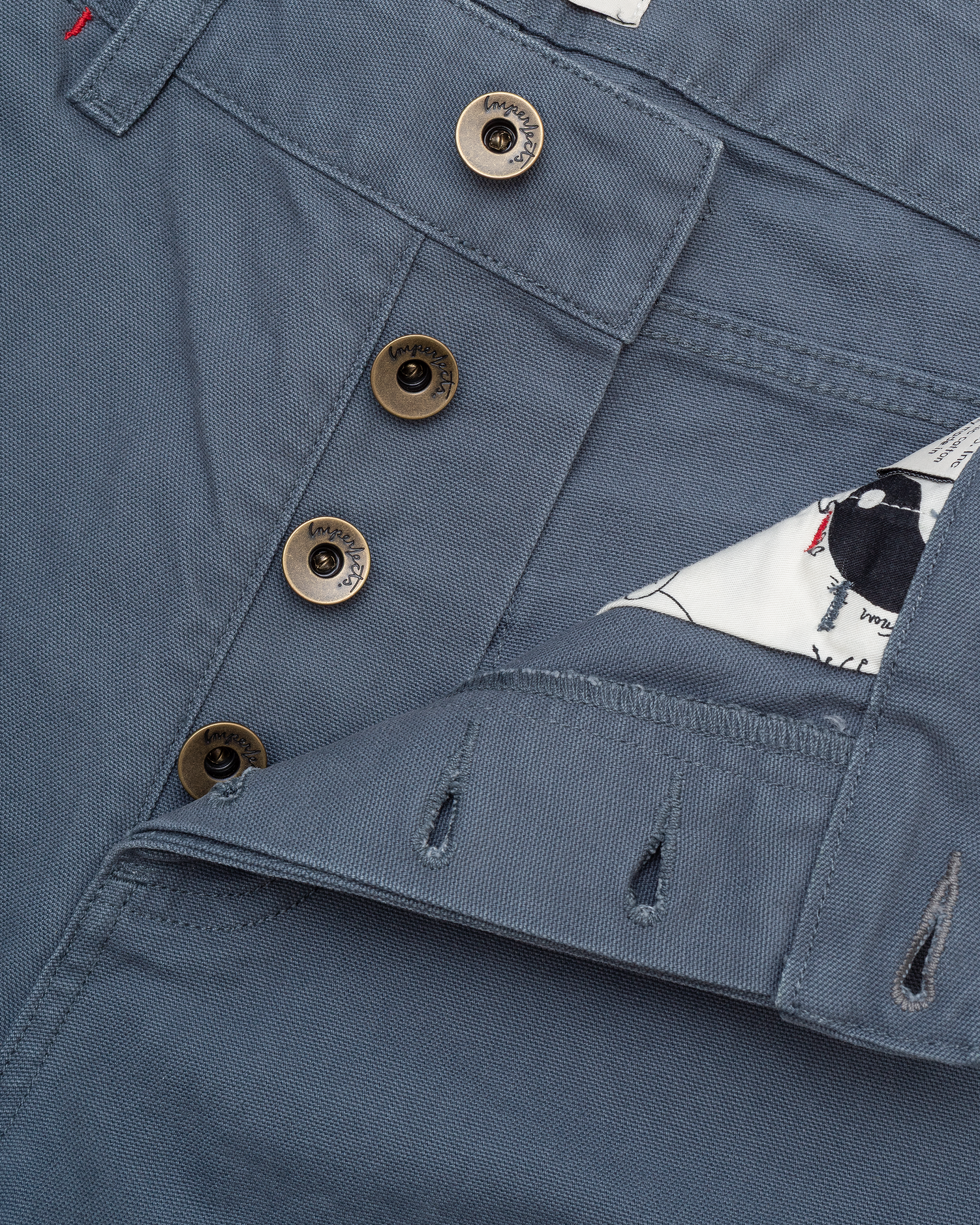 Imperfects Courier Pant Sharp Fit in Craft Canvas