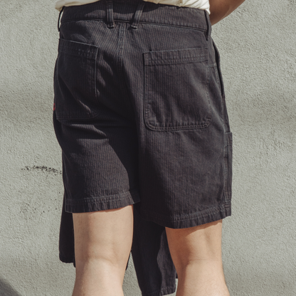 Courier Short in Indigo Hickory Stripe