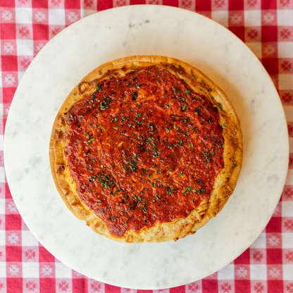 Rupiani's Authentic Chicagoan Deep Dish Pepperoni Pizza