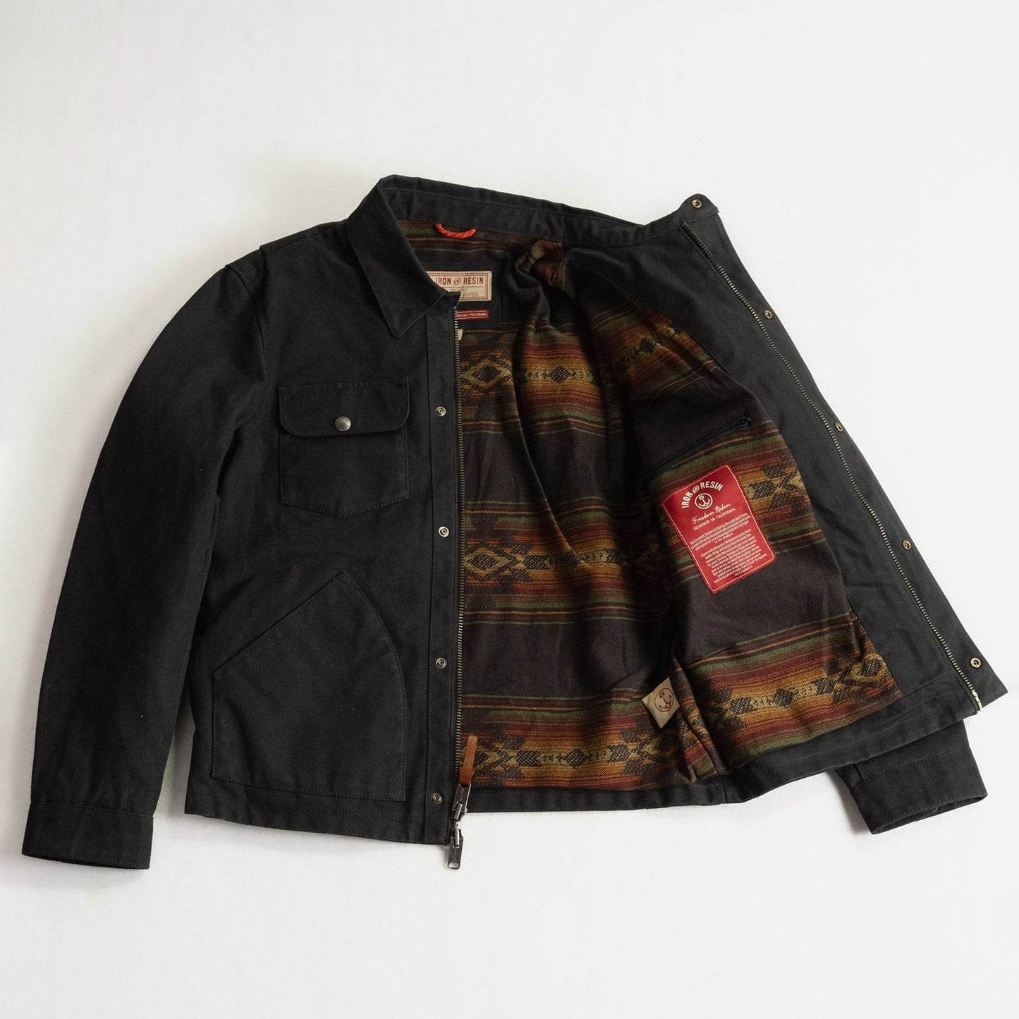 Iron & Resin Cruiser Jacket - Shelter Series Waxed Canvas