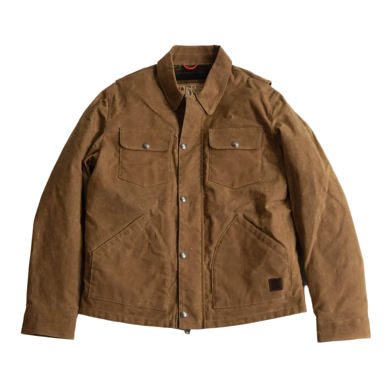 Iron & Resin Cruiser Jacket - Shelter Series Waxed Canvas