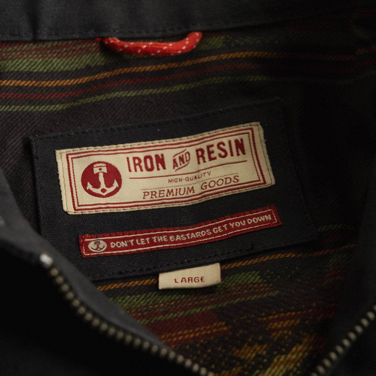 Iron & Resin Cruiser Jacket - Shelter Series Waxed Canvas