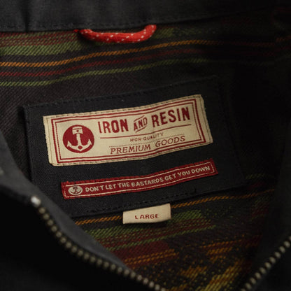 Iron & Resin Cruiser Jacket - Shelter Series Waxed Canvas