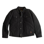 Iron & Resin Cruiser Jacket - Shelter Series Waxed Canvas - Black