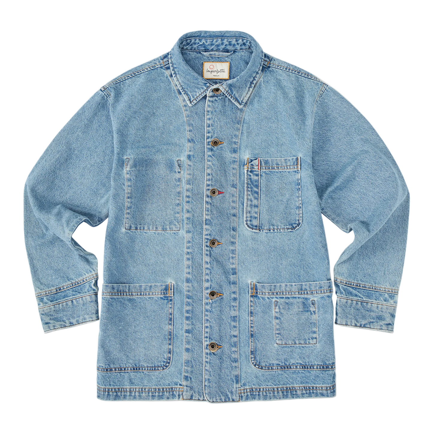 Cunningham Coat in Primo Denim 67 Patina