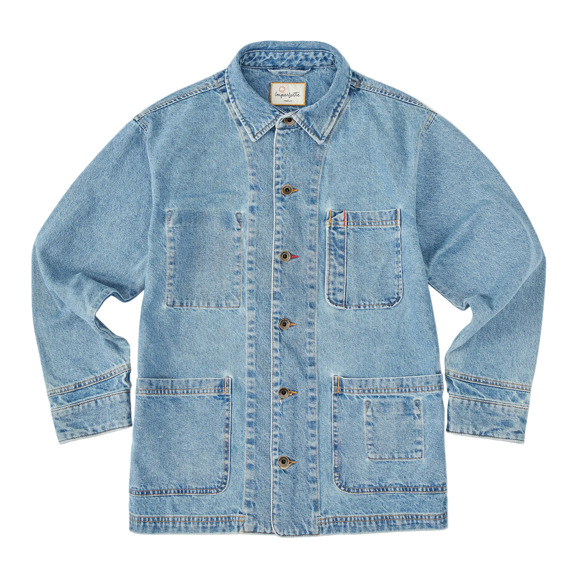 Cunningham Coat in Primo Denim 67 Patina