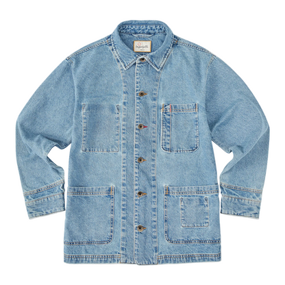 Cunningham Coat in Primo Denim 67 Patina