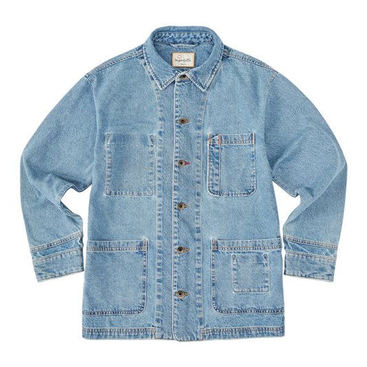 Cunningham Coat in Primo Denim 67 Patina