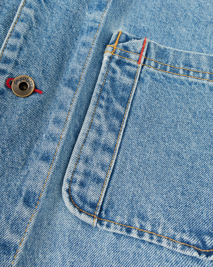 Cunningham Coat in Primo Denim