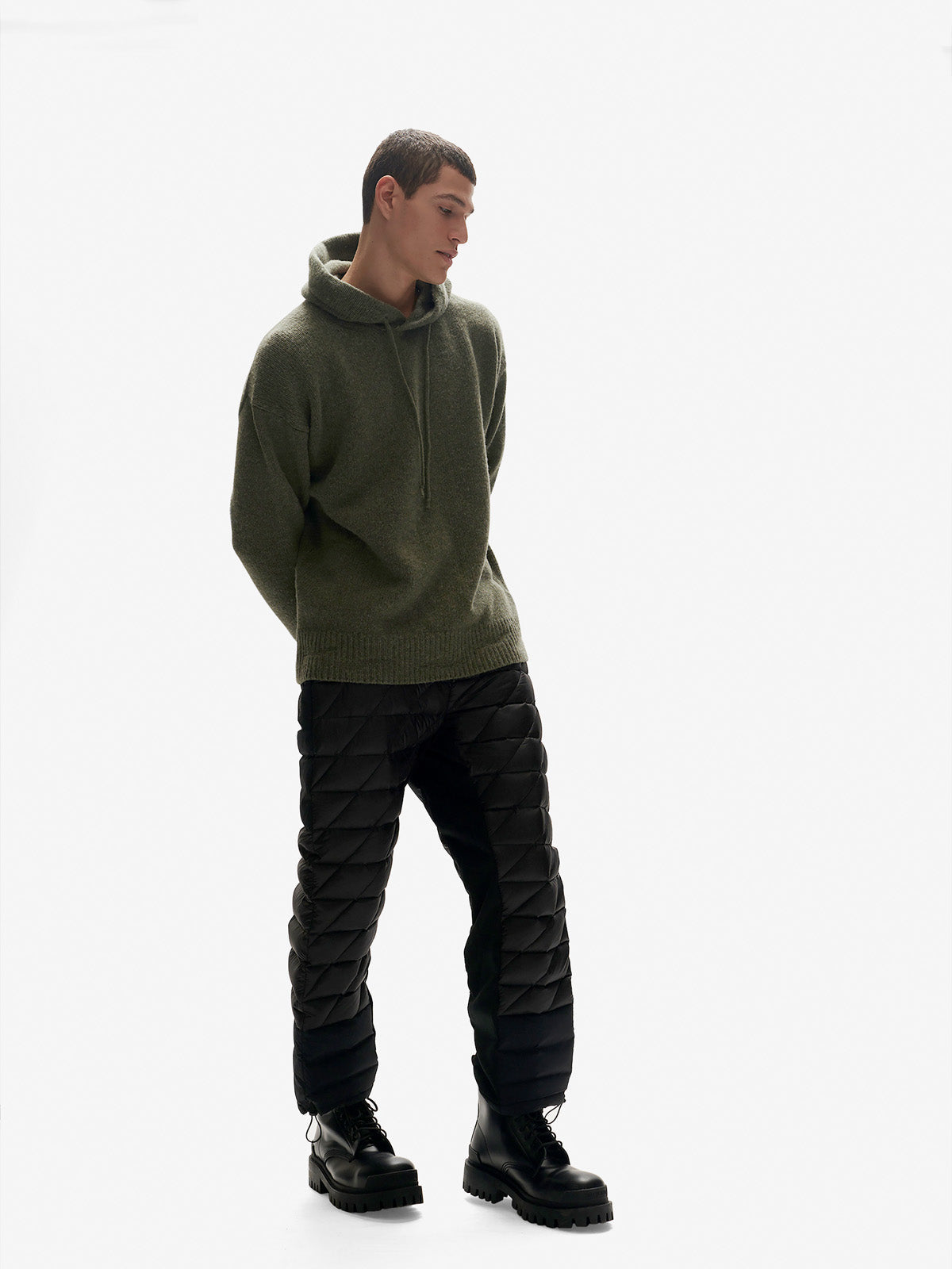 Holden Hybrid Down Sweatpant BLACK