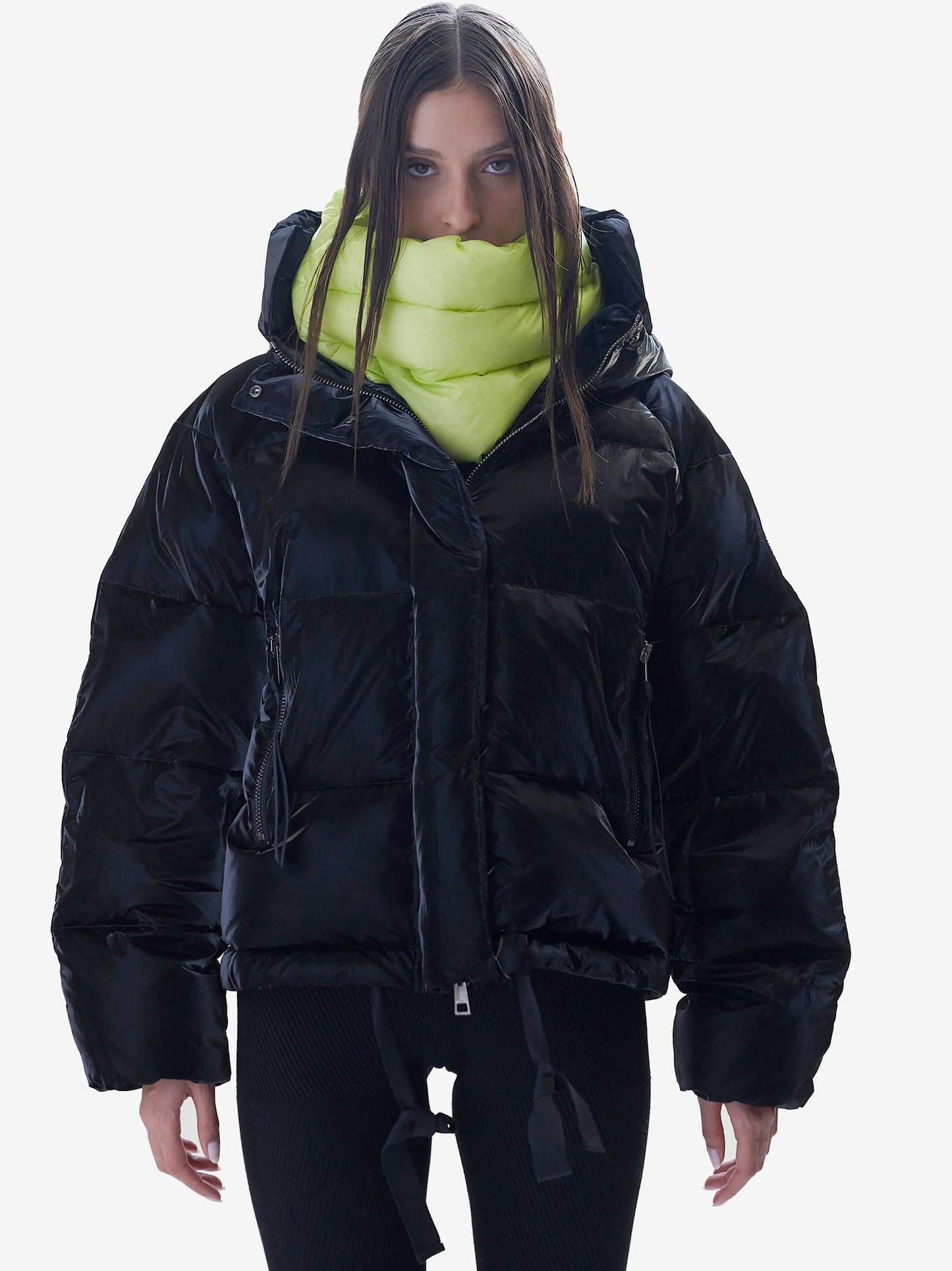 Holden W SHORT DOWN PUFFER - Black