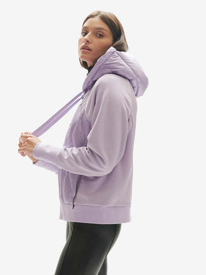 Holden W DOWN ZIP HOODIE - Lavender