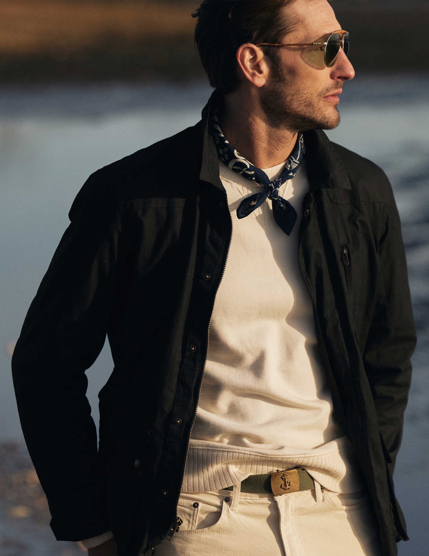 RIVAY Delaney Waxed Cotton Field Jacket