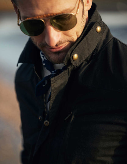 RIVAY Delaney Waxed Cotton Field Jacket