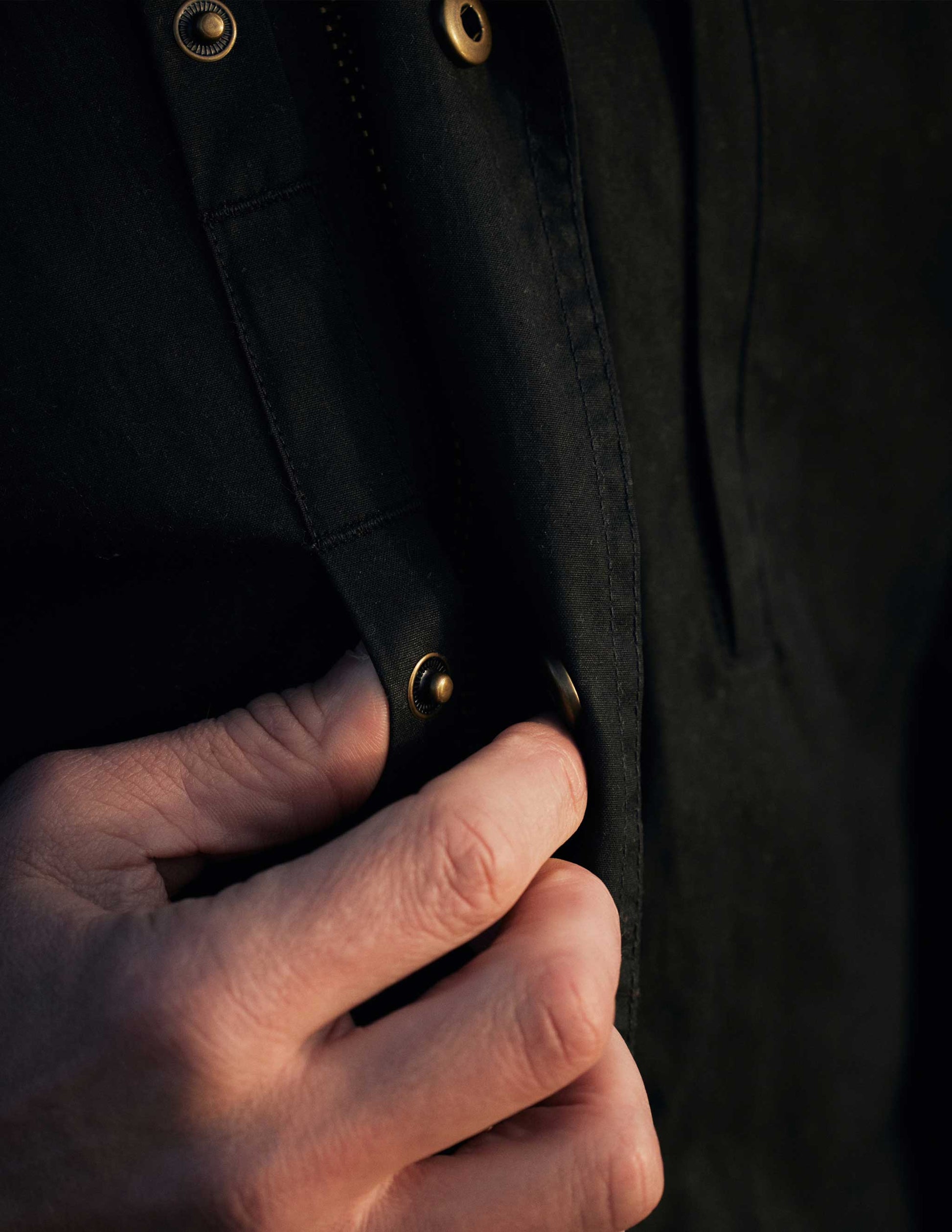 RIVAY Delaney Waxed Cotton Field Jacket