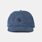 AARON LEVINE DENIM NAUTILUS CAP - MIDWASH DENIM