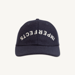 Directors Cap in Winter-blend Wool - Dark Navy