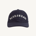 Directors Cap in Winter-blend Wool - Dark Navy