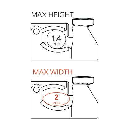 DMOS Universal Shovel/Axe Mount