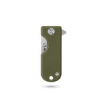 WESN Microblade Keychain Knife - Od Green G10 x Titanium