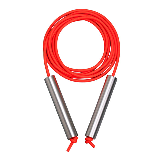 Forever Jump Rope Raw Aluminum Orange PVC (6mm)