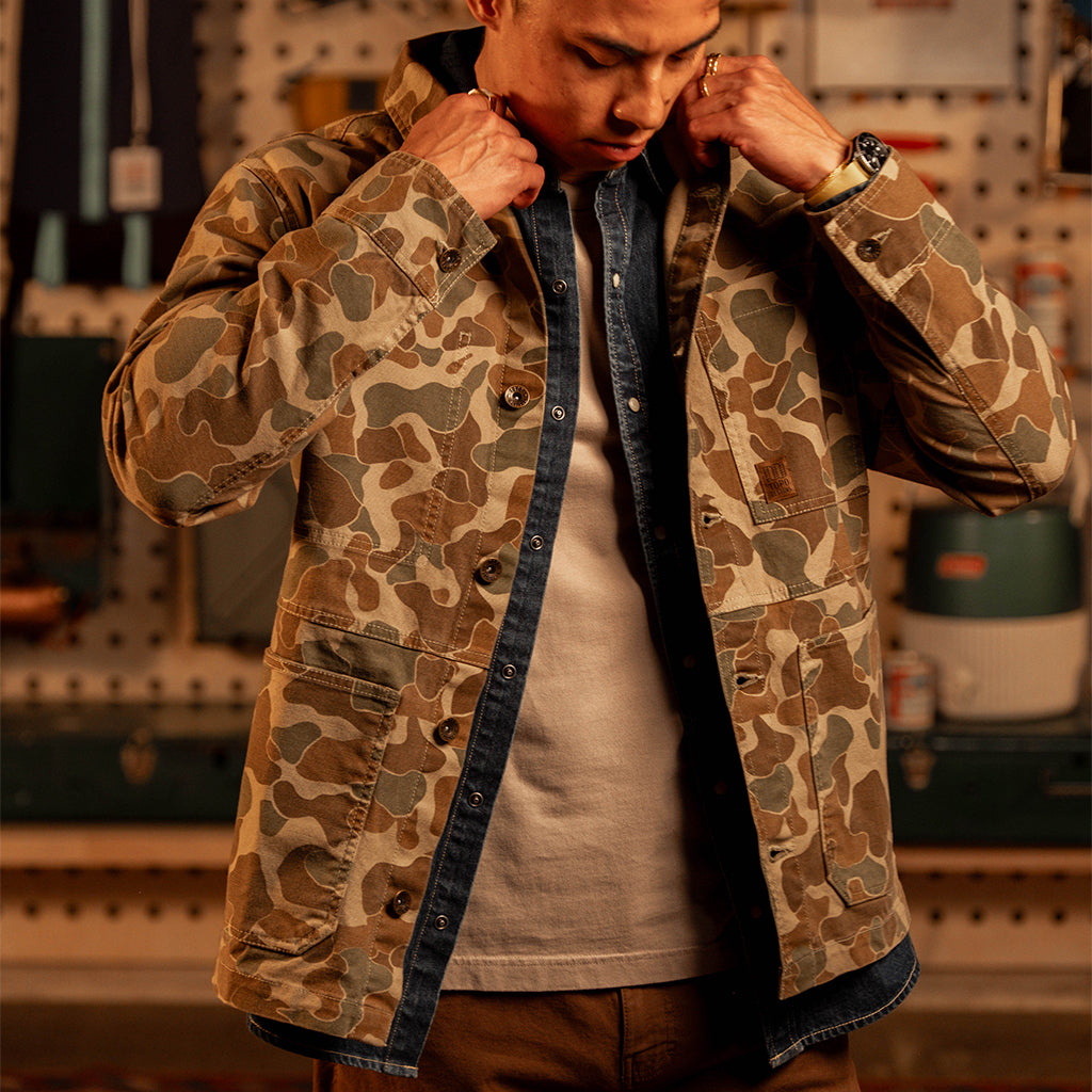 Topo Designs Duck Camo Utility Jacket