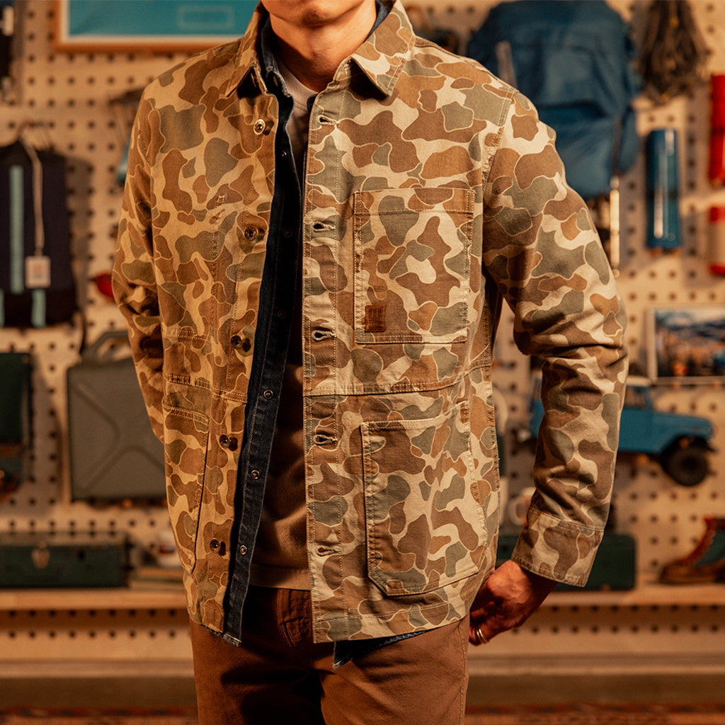 Topo Designs Duck Camo Utility Jacket